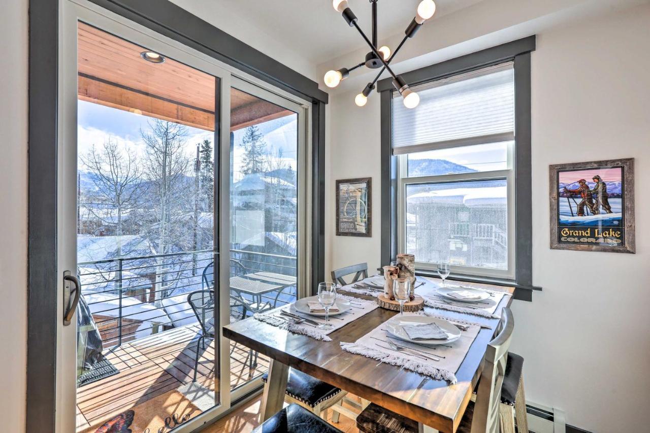 Modern Mountain Getaway, Walk To Grand Lake! Exteriör bild